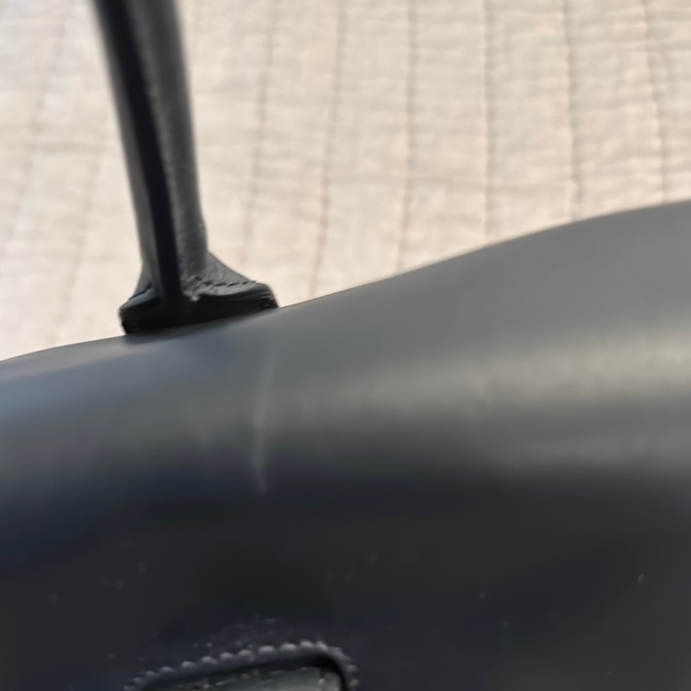Mulberry Navy Leather Handbag - Picture 8 of 13